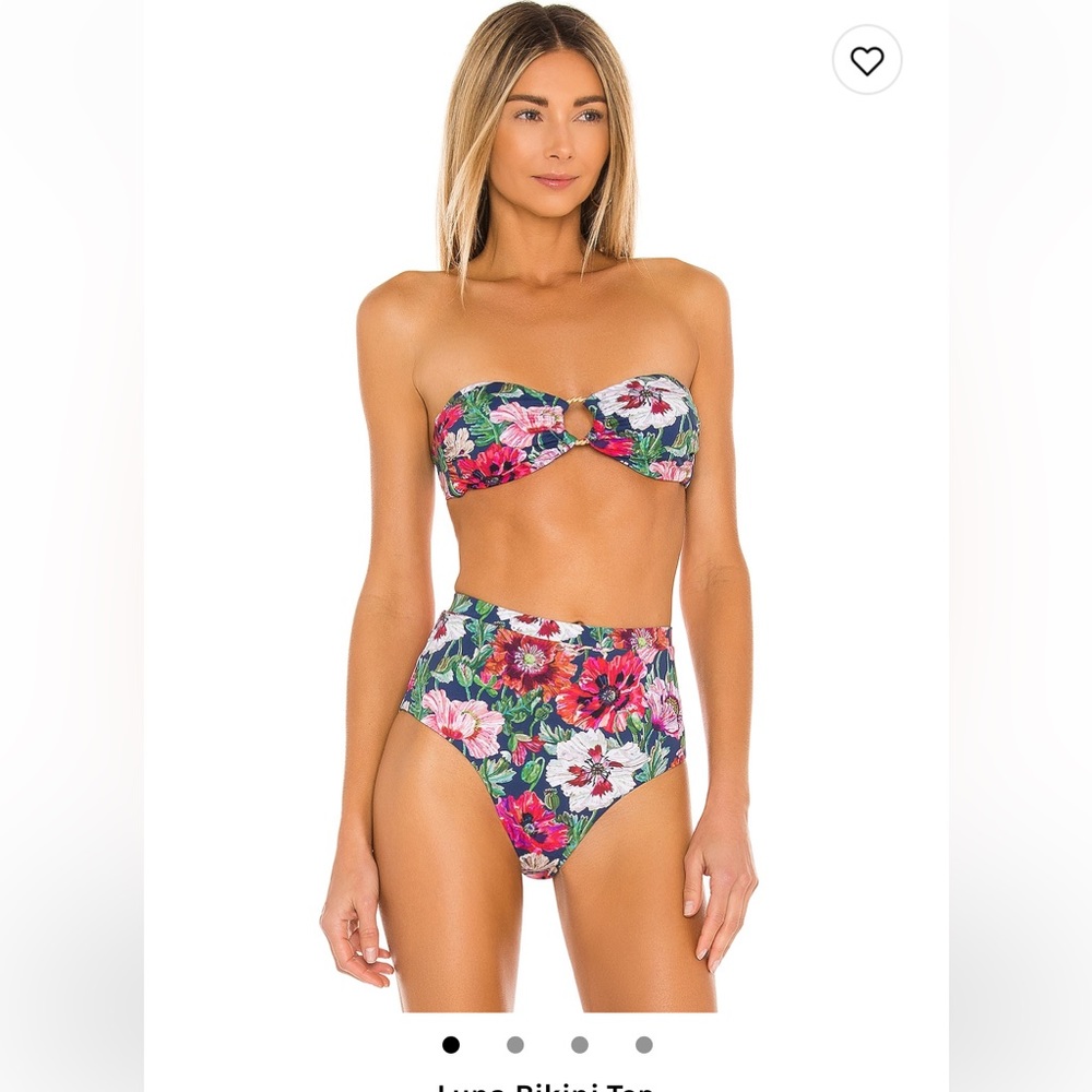 Luna Floral Bikini Top - Onia - large